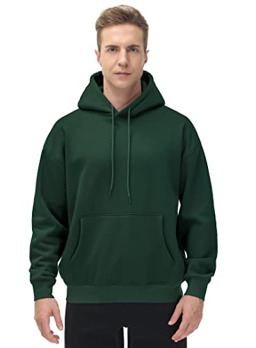 Men's Fleece Pullover Hoodie Loose Fit Ultra Soft