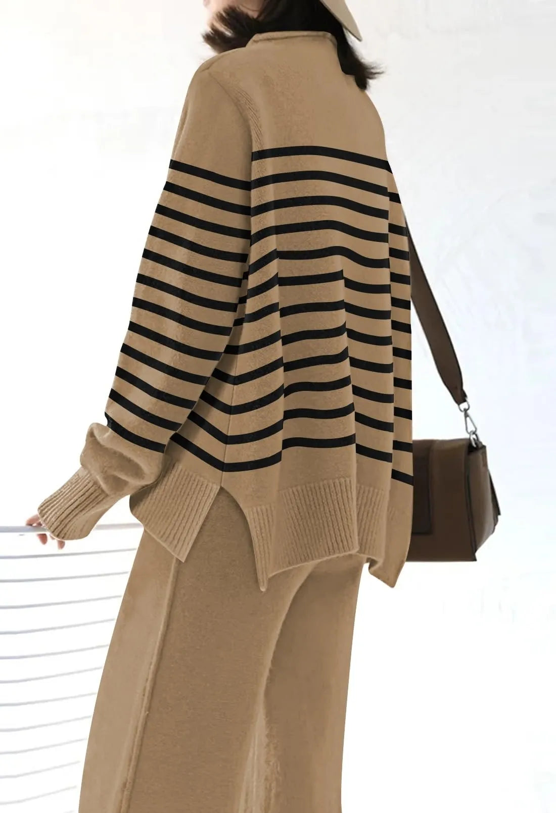 Womens 2 Piece Outfit Set Long Sleeve