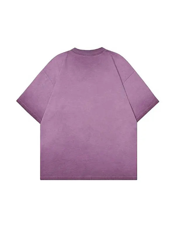 Women's Washed Vintage Letter Graphic Tee