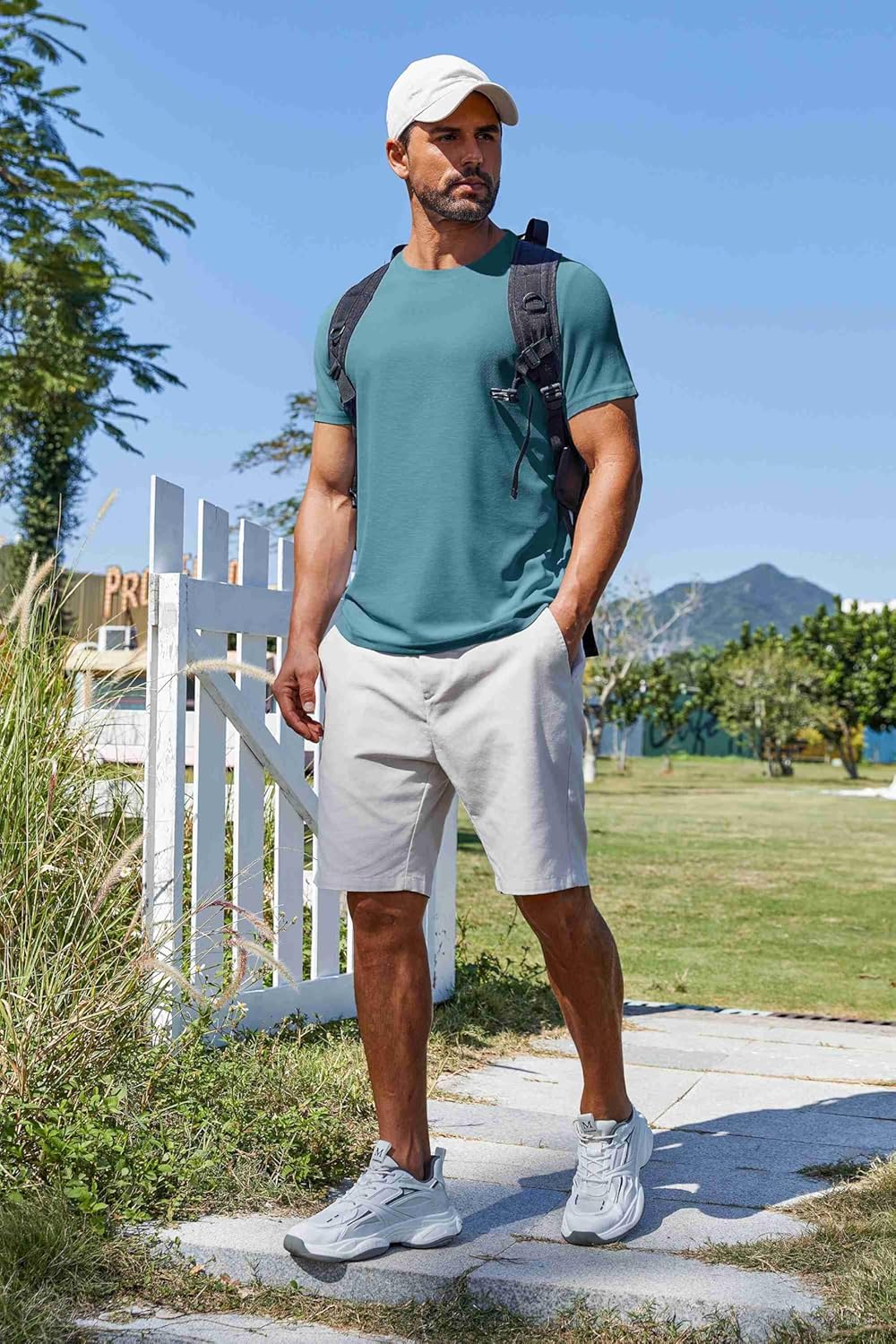 T Shirt Short Sleeve Crew Neck T-Shirt Casual Summer Basic Tee Shirts