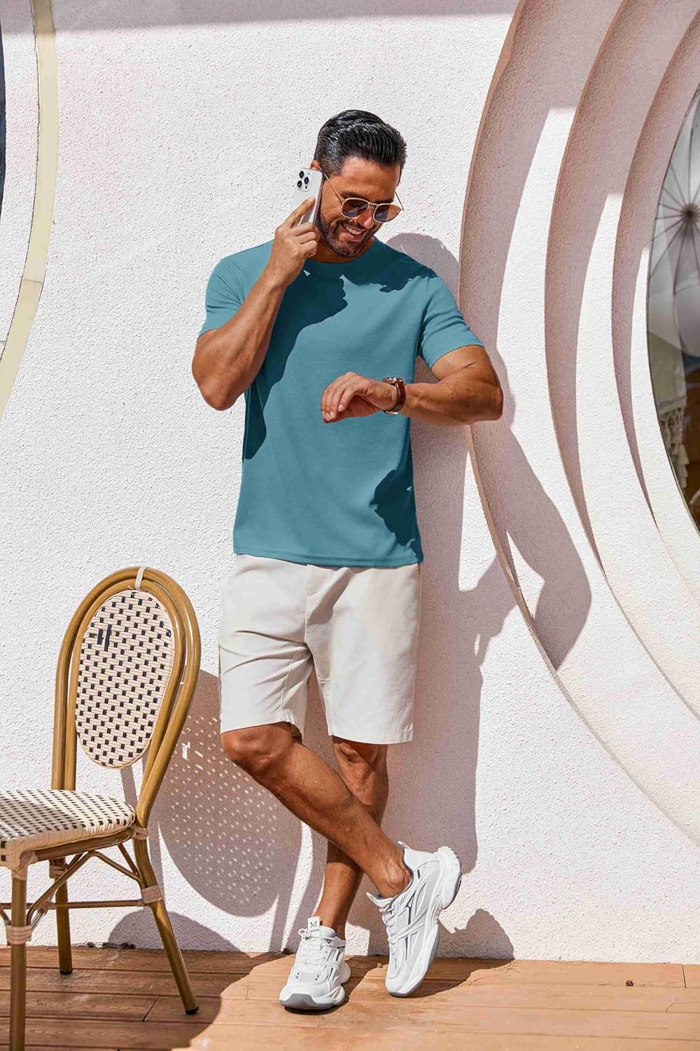 T Shirt Short Sleeve Crew Neck T-Shirt Casual Summer Basic Tee Shirts