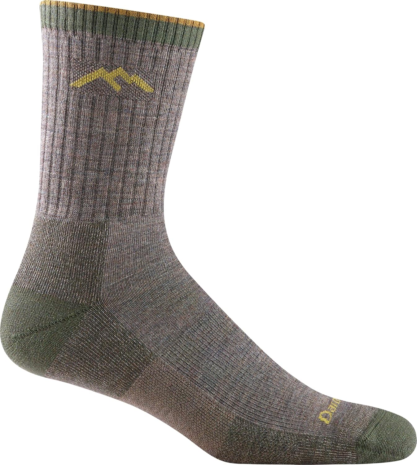 Hiker Micro Crew Midweight Cushion Sock for Men Hiking Boot