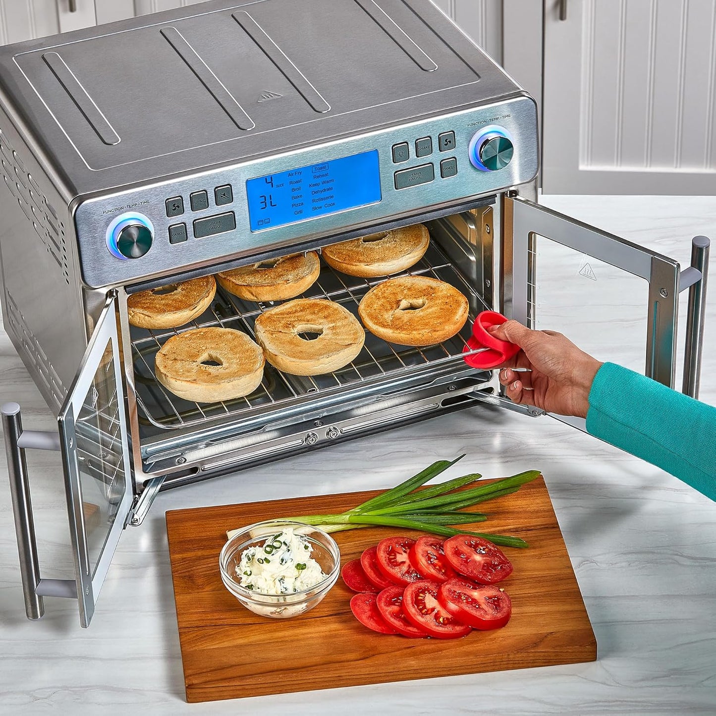 Emeril Dual Zone 360 Air Fryer Oven Combo with French Door