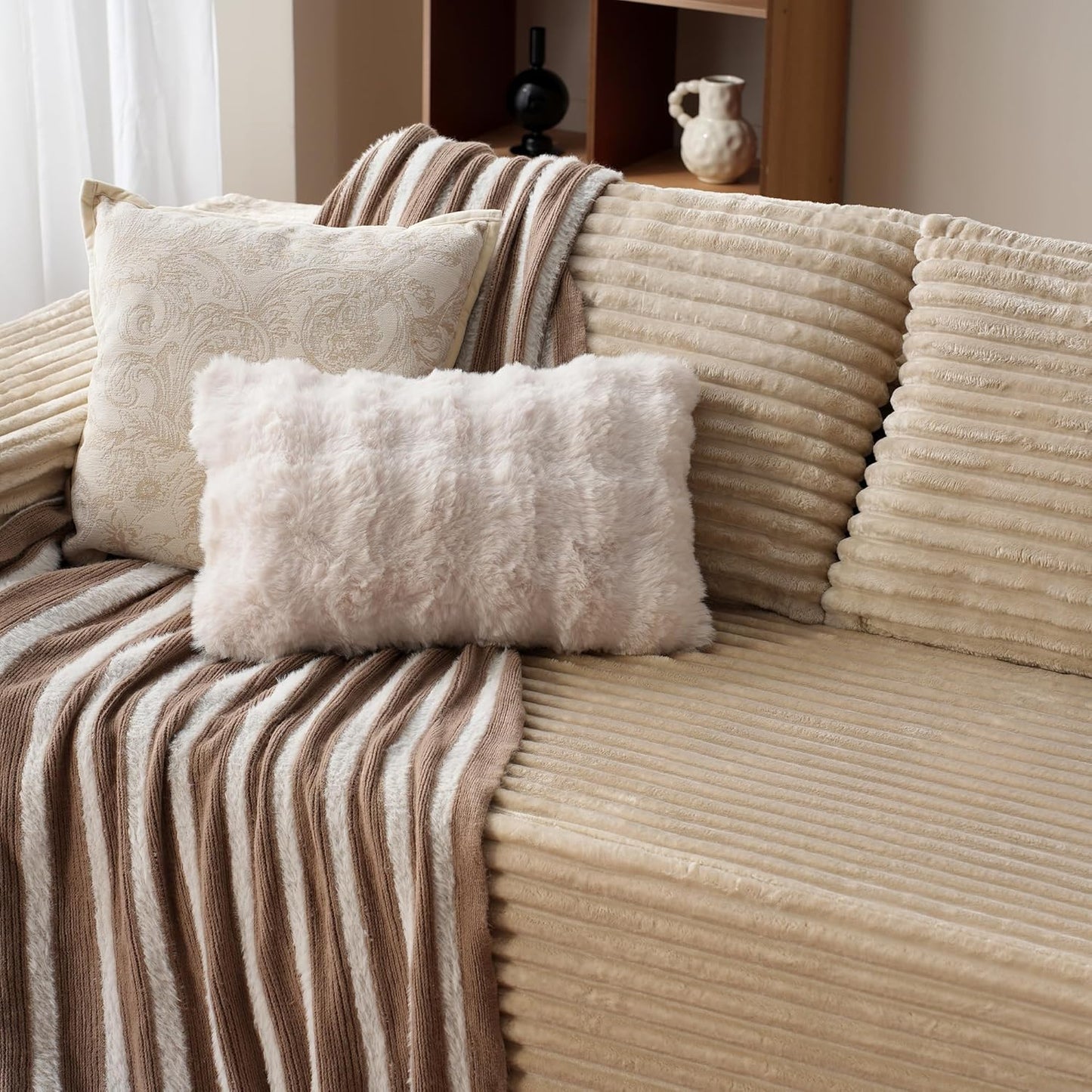 104" Cloud Sectional Couch with L-Shape Chaise