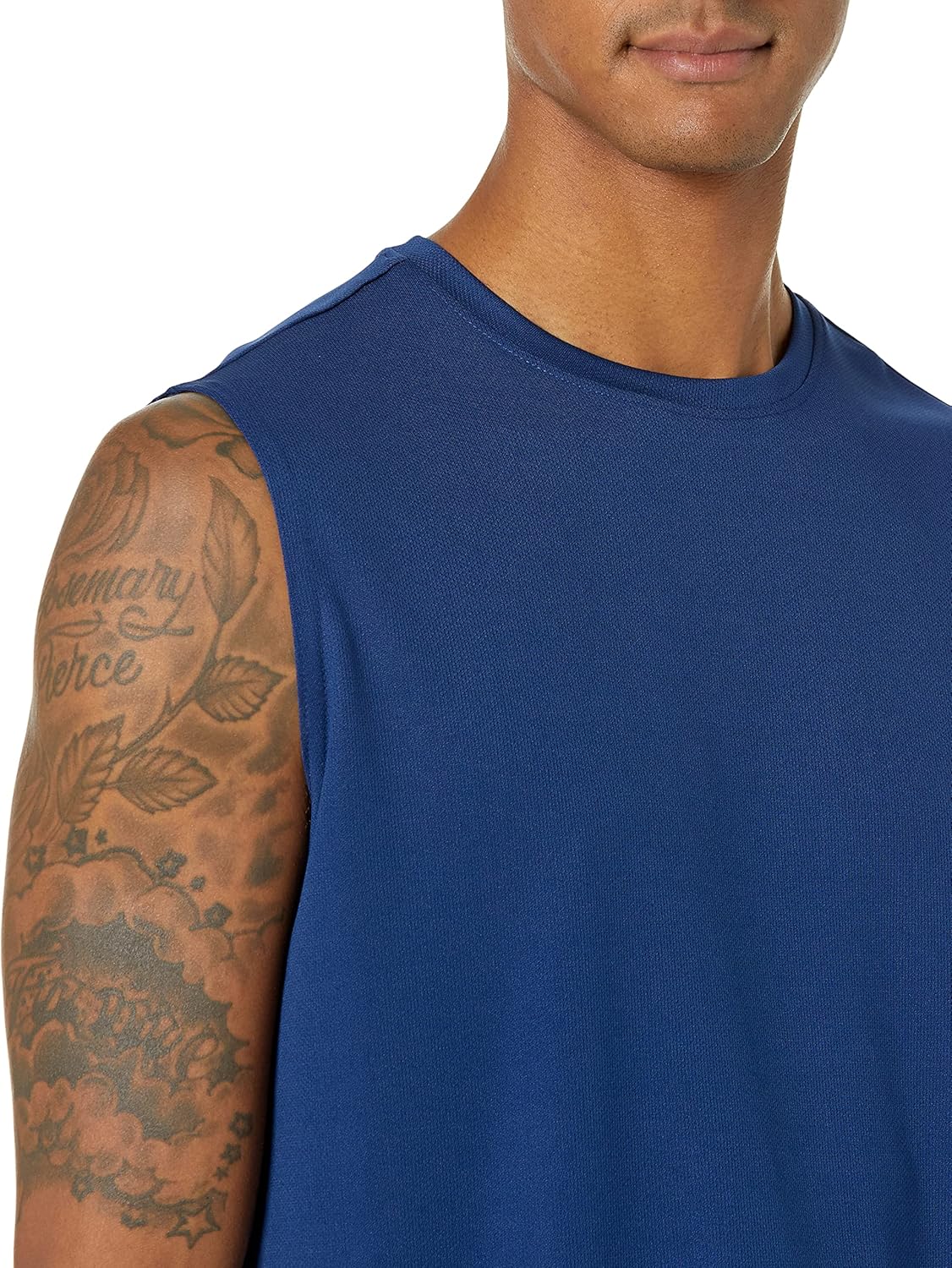 Essentials Men's Active Performance Tech Muscle Tank Pack of 2