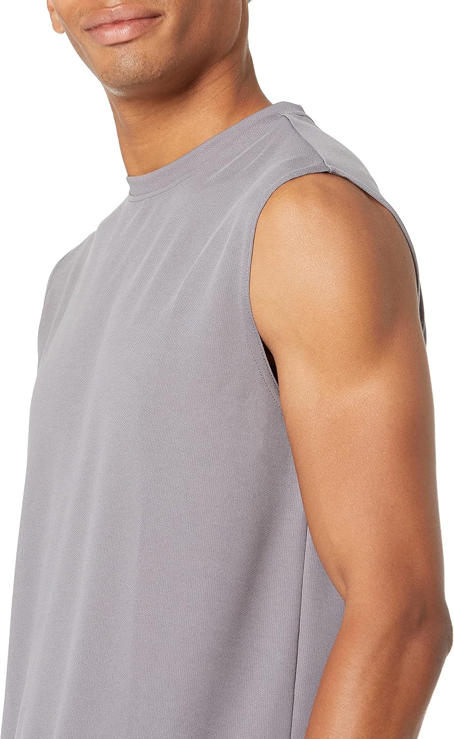 Essentials Men's Active Performance Tech Muscle Tank Pack of 2