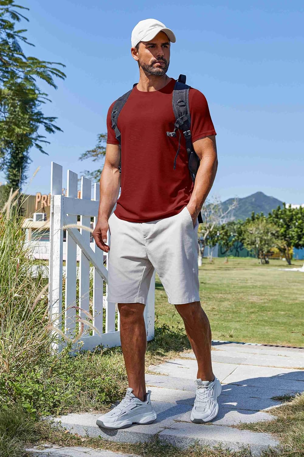 T Shirt Short Sleeve Crew Neck T-Shirt Casual Summer Basic Tee Shirts