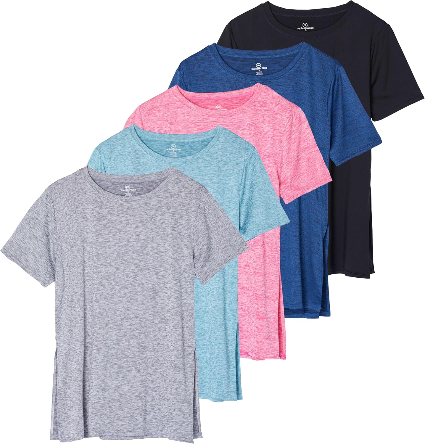 Women's Short Sleeve Active Workout T-Shirts