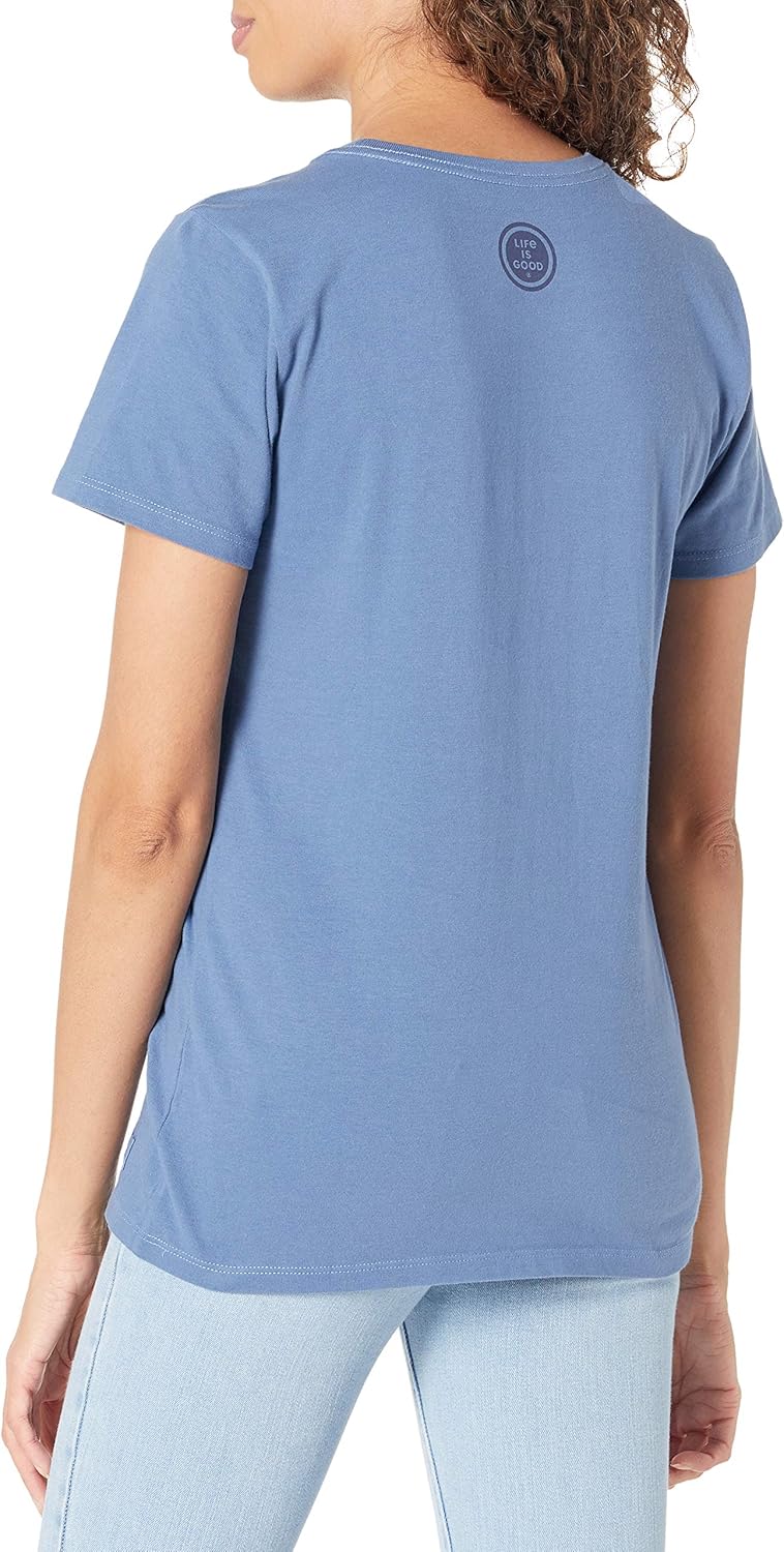 Women's Crusher Tee, Short Sleeve Cotton Graphic T-Shirts