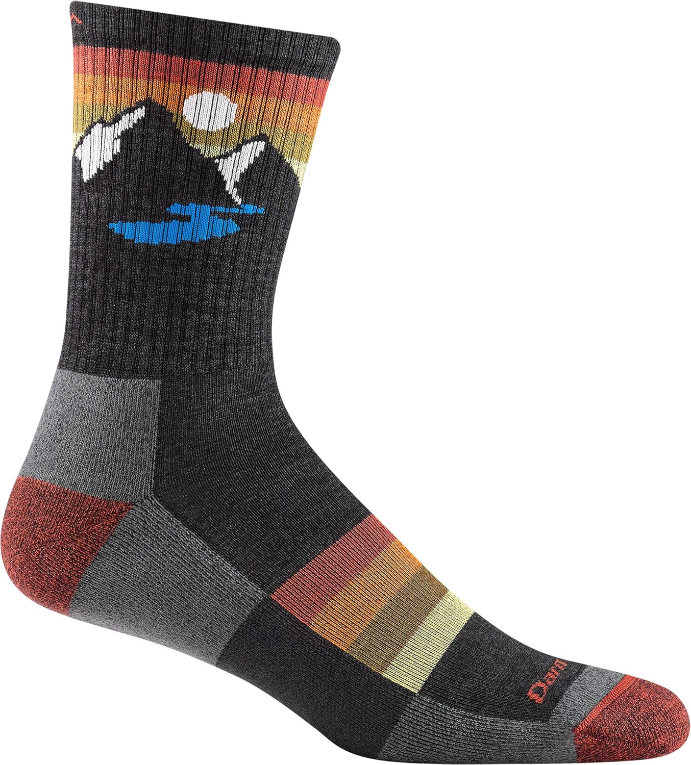 Darntough Sunset Ridge Crew Lightweight Cushion Hiking Sock