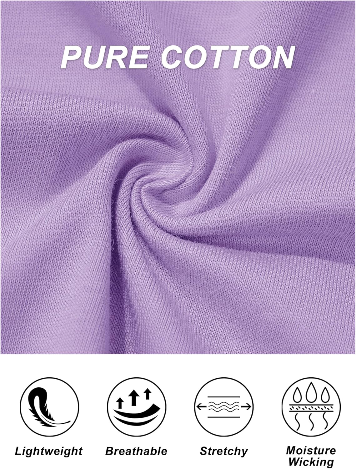 Women's Cotton T-Shirts Short-Sleeve Shirts Crew-Neck Tops