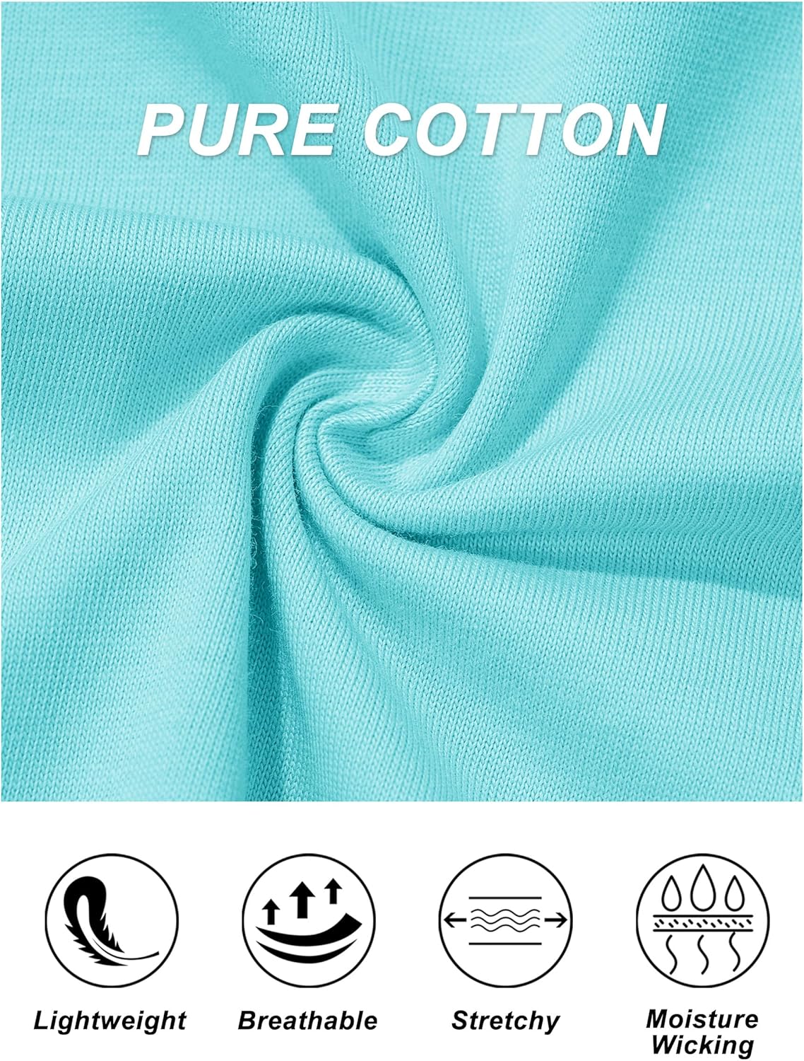 Women's Cotton T-Shirts Short-Sleeve Shirts Crew-Neck Tops