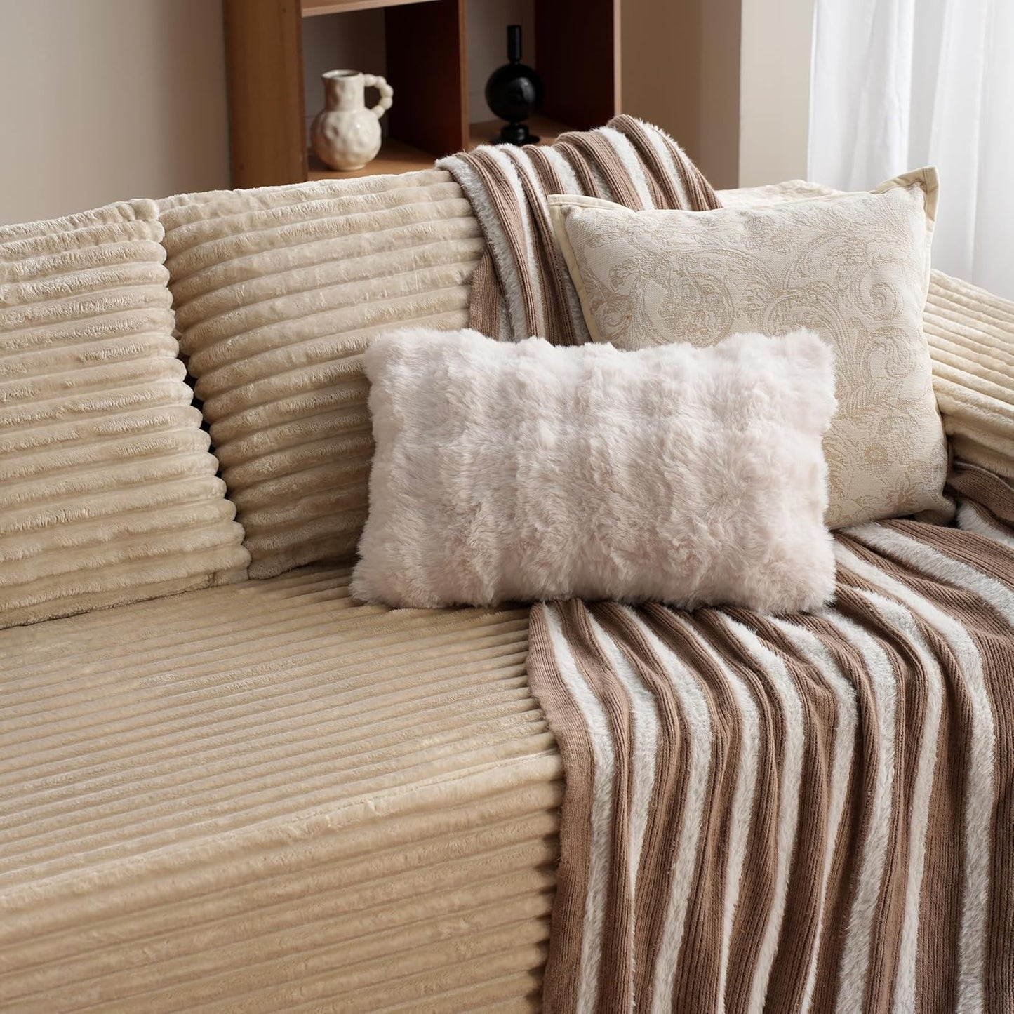 104" Cloud Sectional Couch with L-Shape Chaise