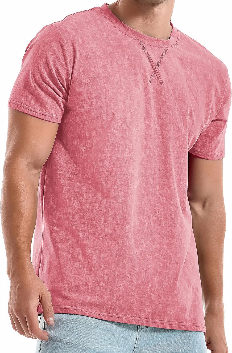 Men's T-Shirts Premium Cotton Crew Neck Tees