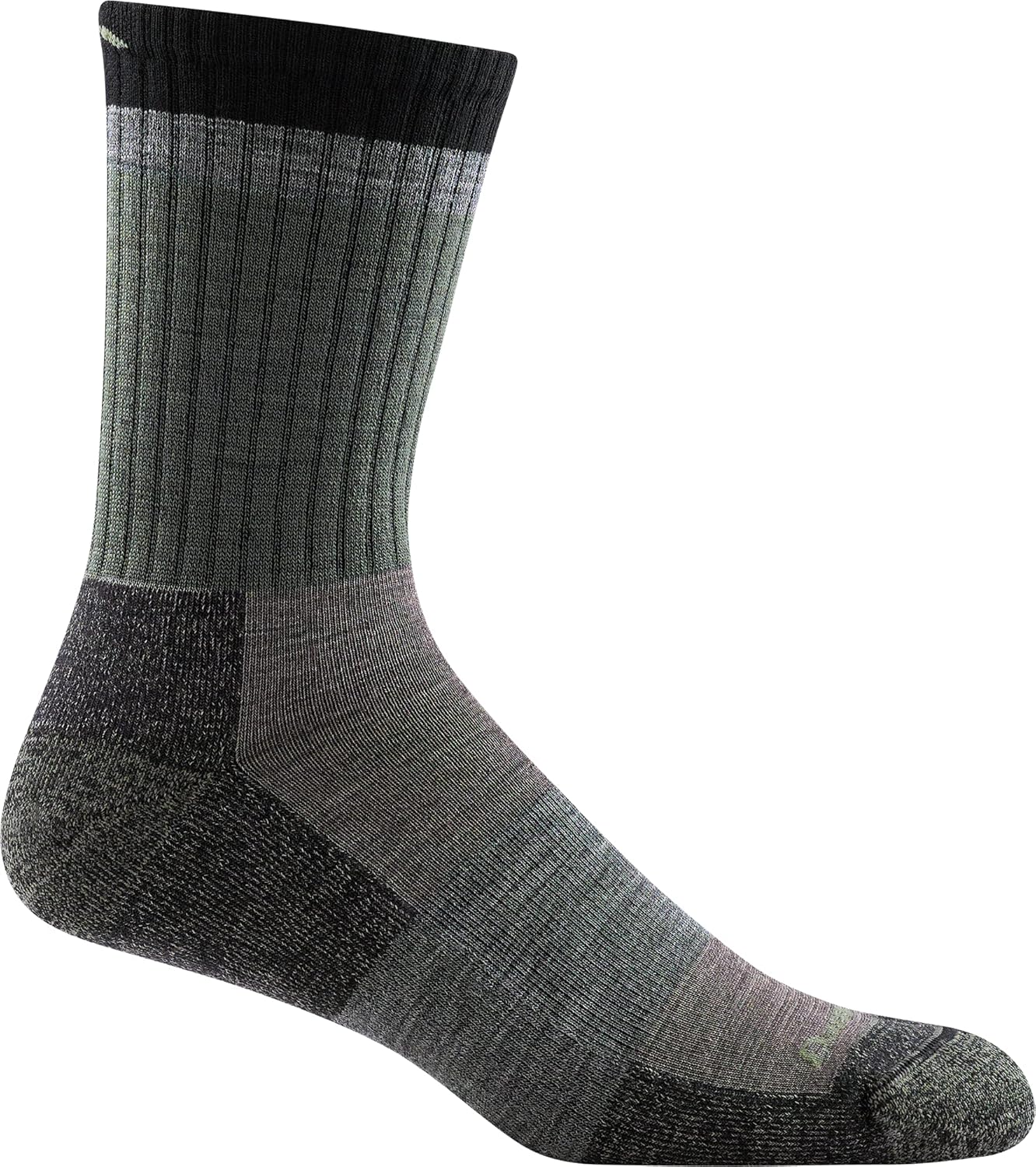 Darntough Men's Heady Stripe Micro Crew Light Cushion Sock