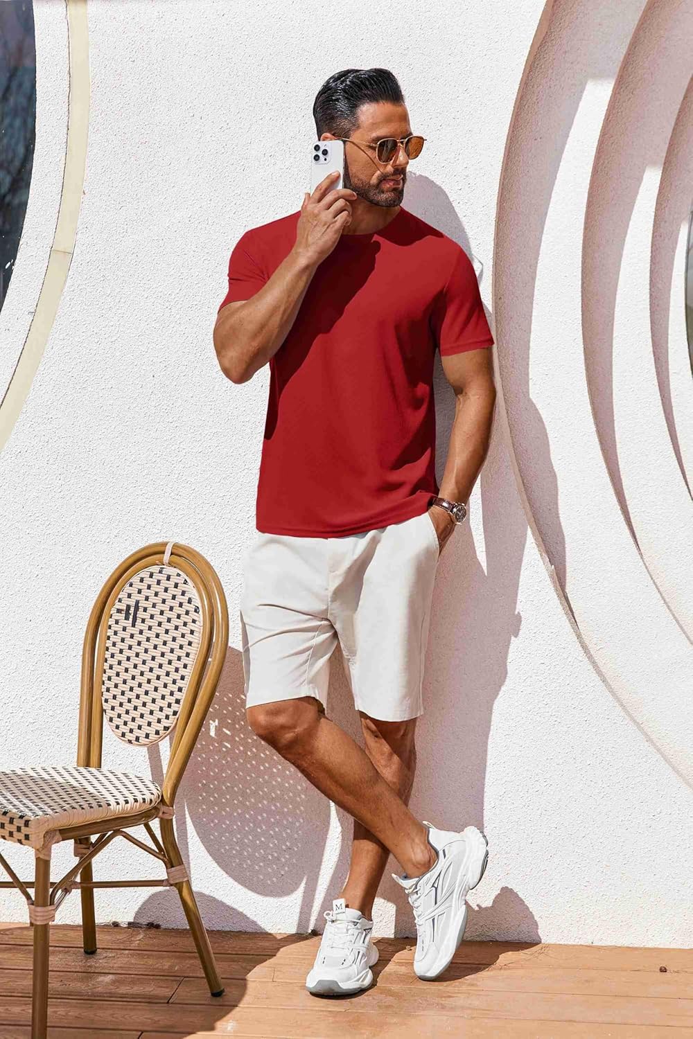 T Shirt Short Sleeve Crew Neck T-Shirt Casual Summer Basic Tee Shirts