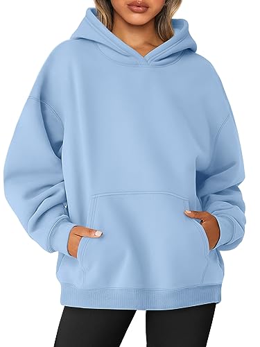 Womens Oversized Sweatshirts Fleece Hoodies Long Sleeve Shirts