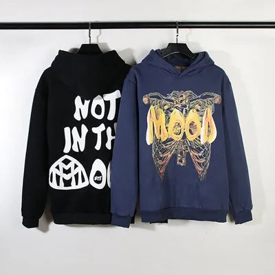Not In The Mood Printed Hoodie