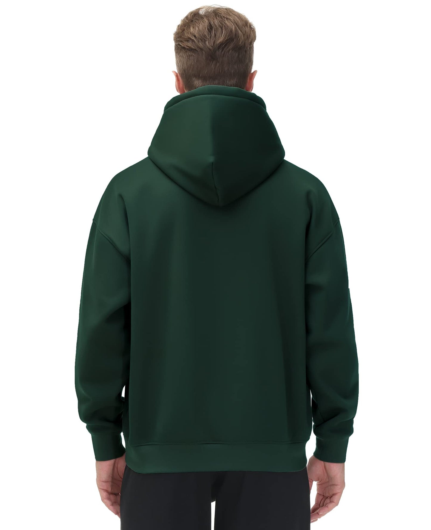 Men's Fleece Pullover Hoodie Loose Fit Ultra Soft