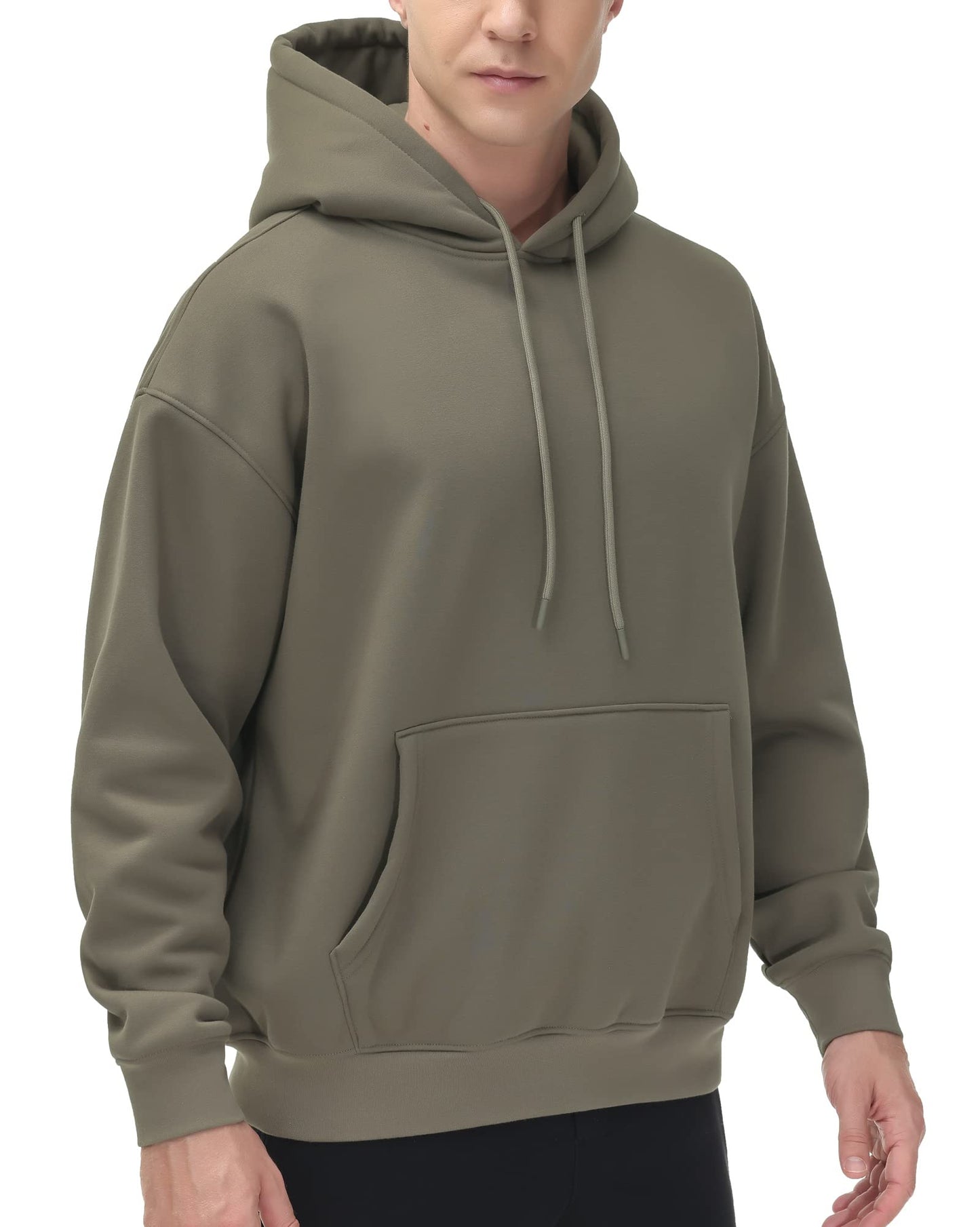 Men's Fleece Pullover Hoodie Loose Fit Ultra Soft