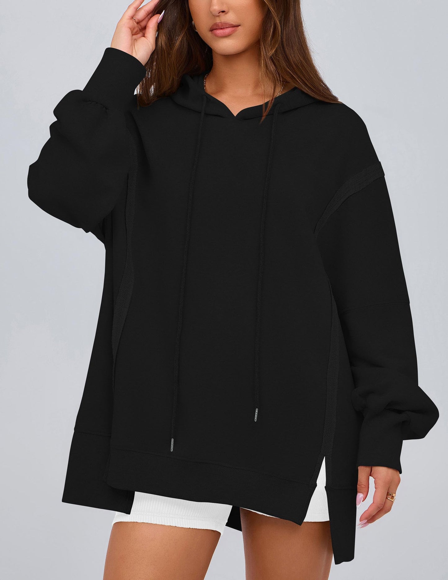 Womens Oversized Hoodie 2025 Spring Sweatshirt Long Sleeve