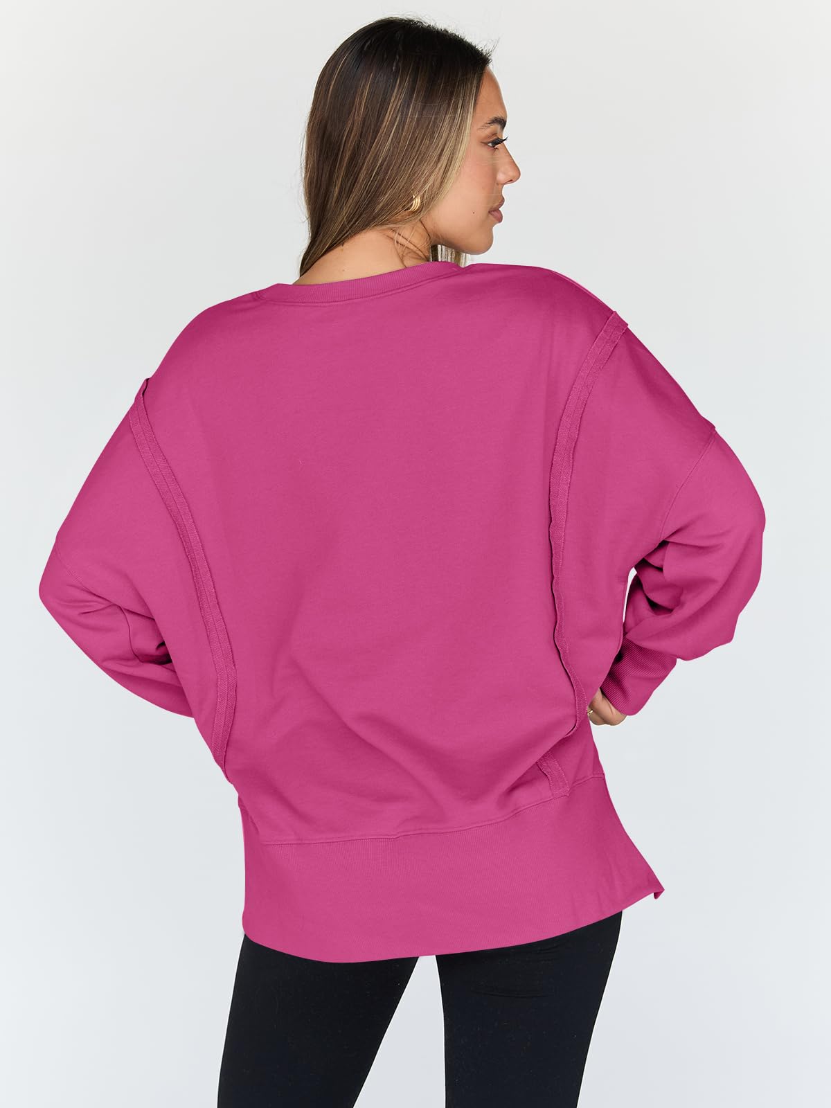 Womens Oversized Sweatshirts Hoodies Crewneck Shirts Fall Outfits