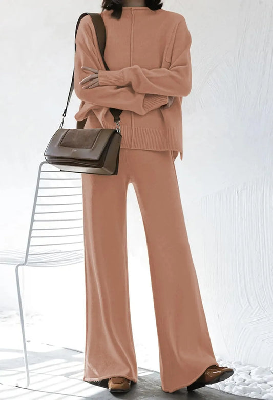 Womens 2 Piece Outfit Set Long Sleeve