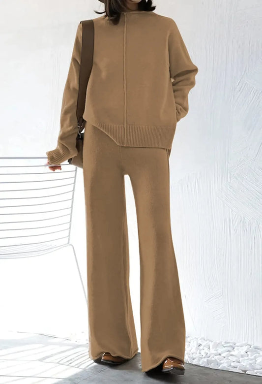 Womens 2 Piece Outfit Set Long Sleeve