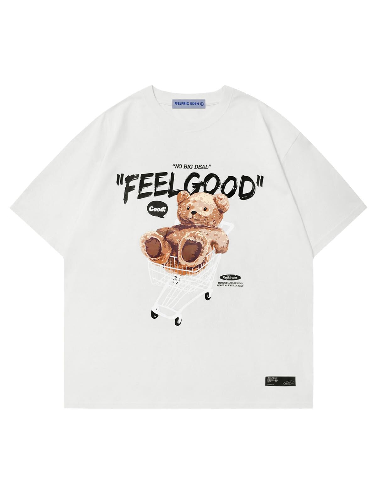 Oversized Graphic Tees Men Streetwear Casual Summer Tops Unisex T-Shirt