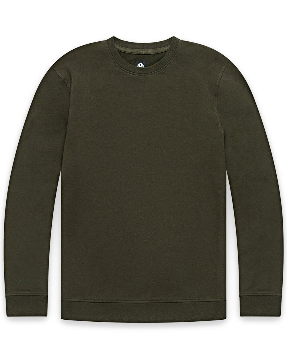Crewneck Sweatshirt Green Shirt for Men