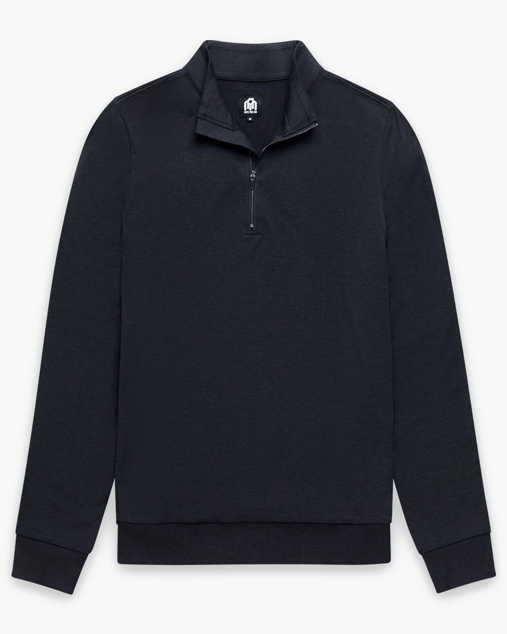 Mens Quarter Zip Tee Lightweight Long Sleeve Athletic Shirt Casual Pullover Top