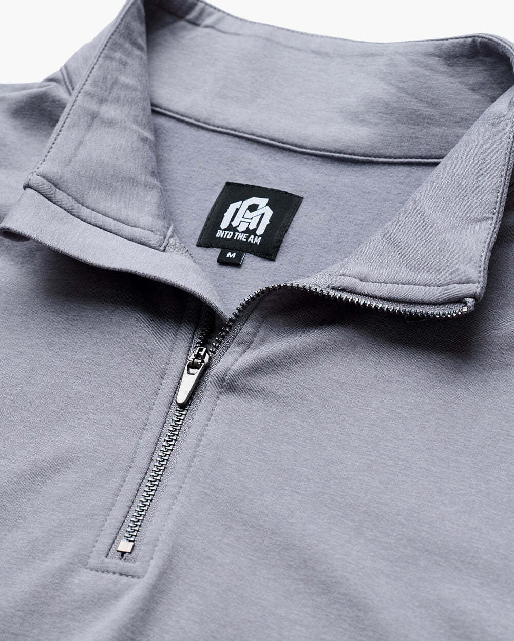 Mens Quarter Zip Tee Lightweight Long Sleeve Athletic Shirt Casual Pullover Top