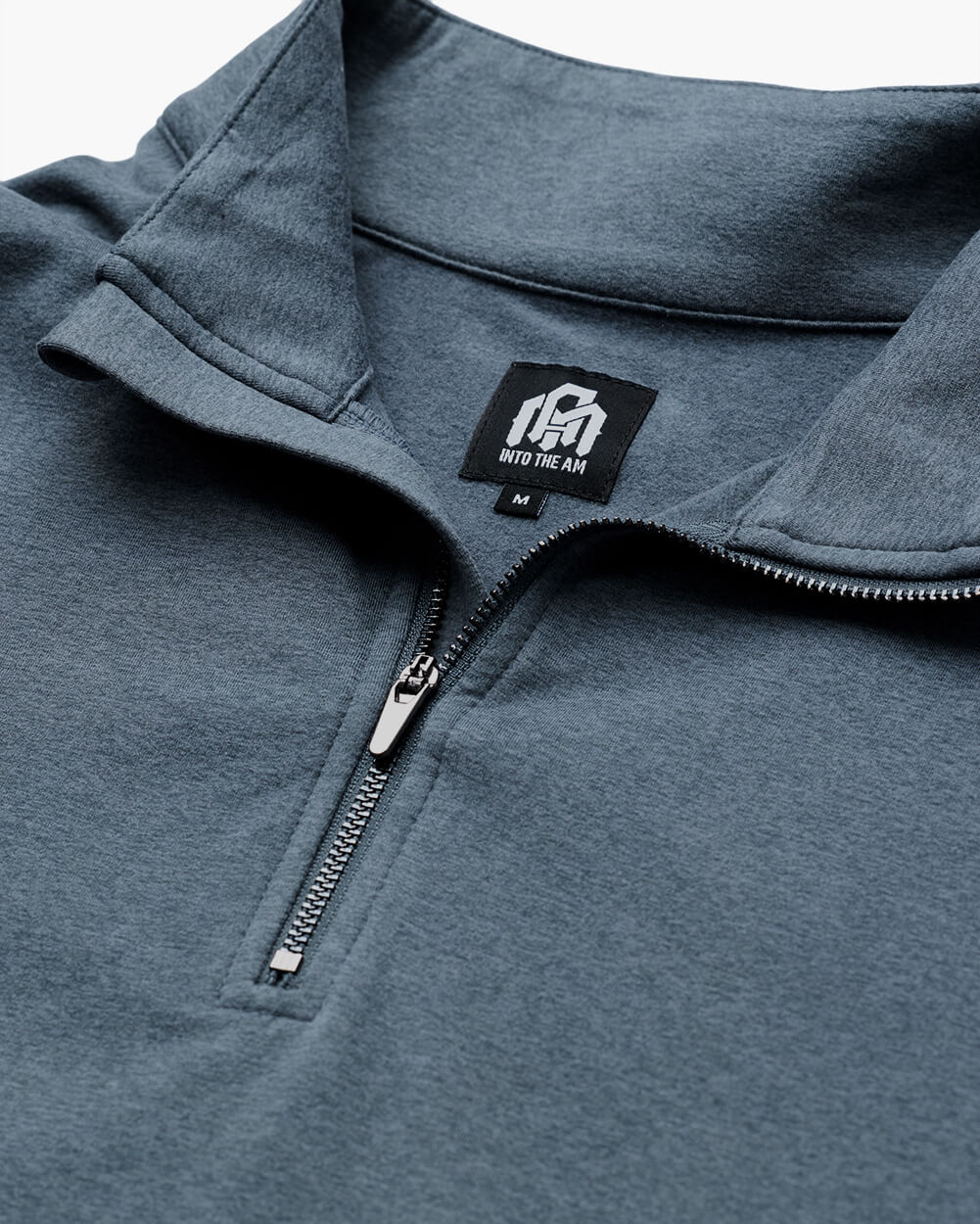 Mens Quarter Zip Tee Lightweight Long Sleeve Athletic Shirt Casual Pullover Top
