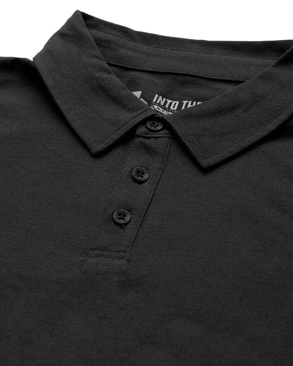 Long Sleeve Polo Shirt Sweatshirt for Men Blue
