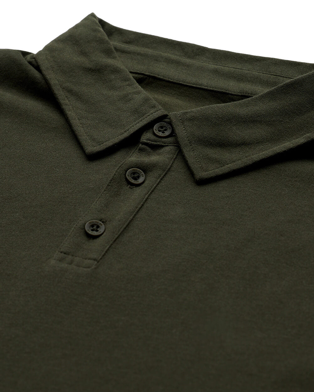 Long Sleeve Polo Shirt Sweatshirt for Men Blue