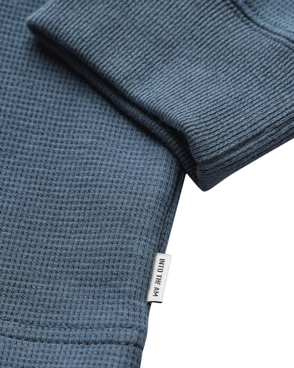Mens Long Sleeve Waffle Knit Henley Shirt Casual Button Front Thermal Top
