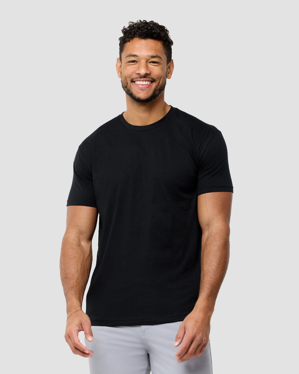 Cotton Basic Tee Black