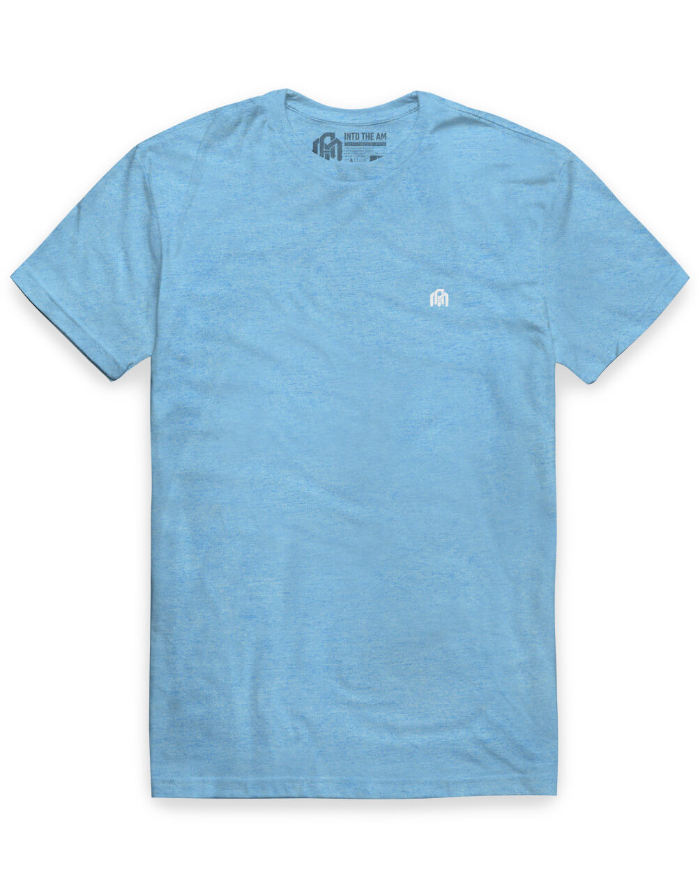 Basic Pure Color Cotton T-shirt Tee for Men