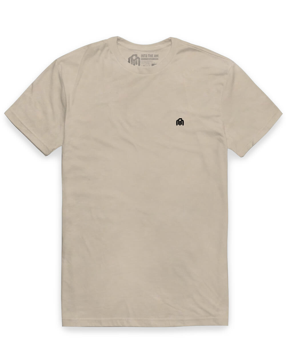Basic Pure Color Cotton T-shirt Tee for Men