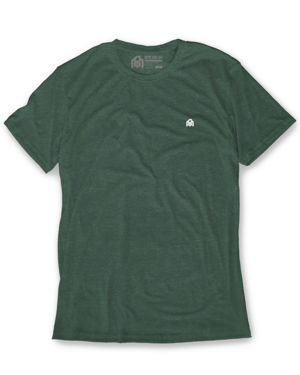 Basic Pure Color Cotton T-shirt Tee for Men