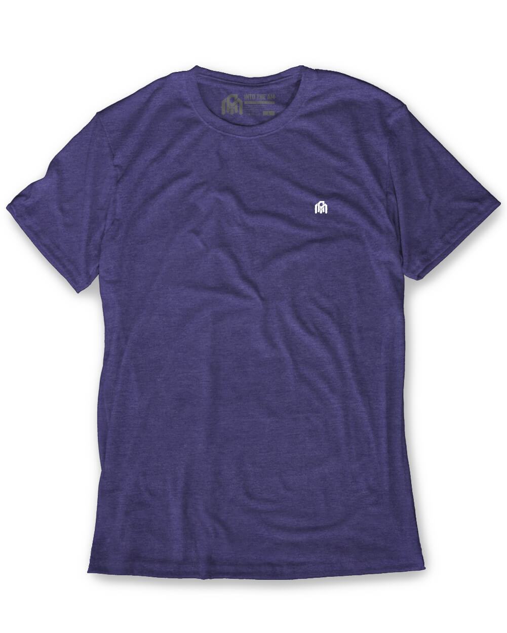 Basic Pure Color Cotton T-shirt Tee for Men