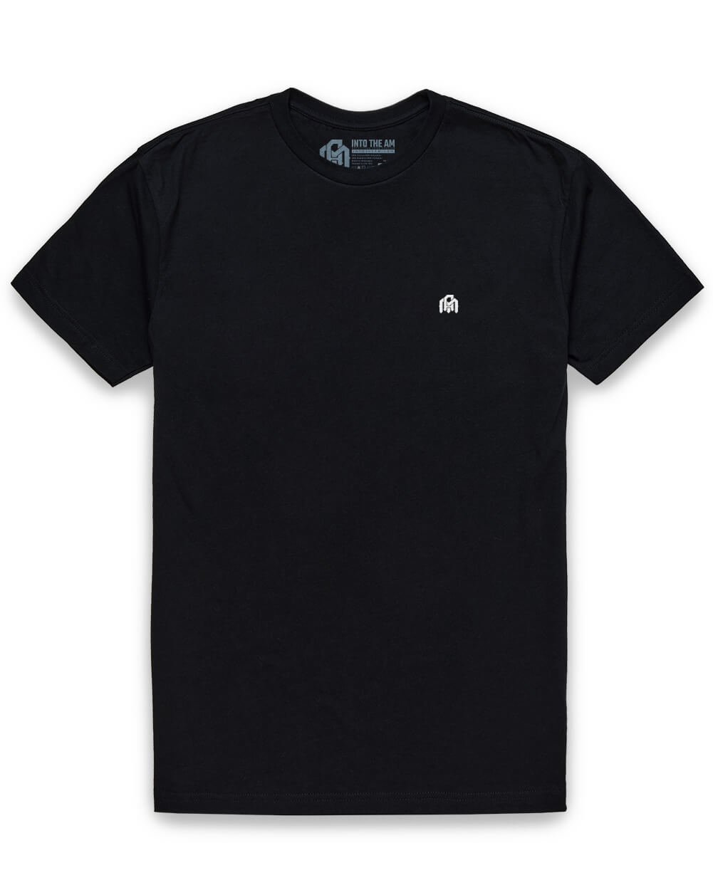Basic Pure Color Cotton T-shirt Tee for Men