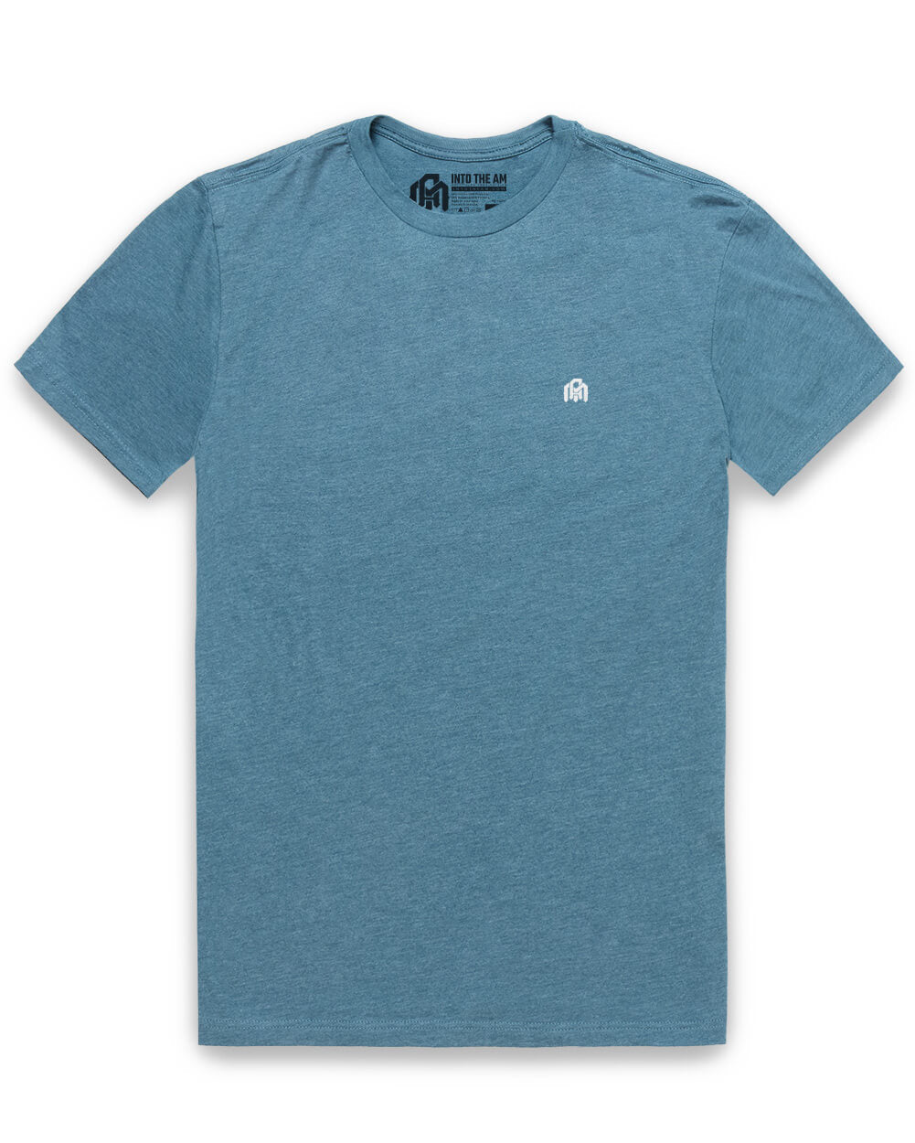 Basic Pure Color Cotton T-shirt Tee for Men