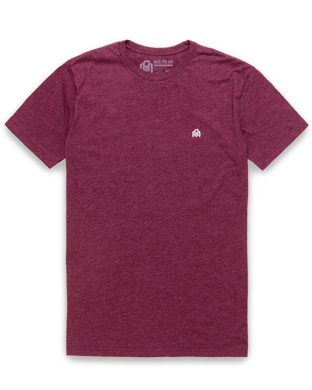 Basic Pure Color Cotton T-shirt Tee for Men