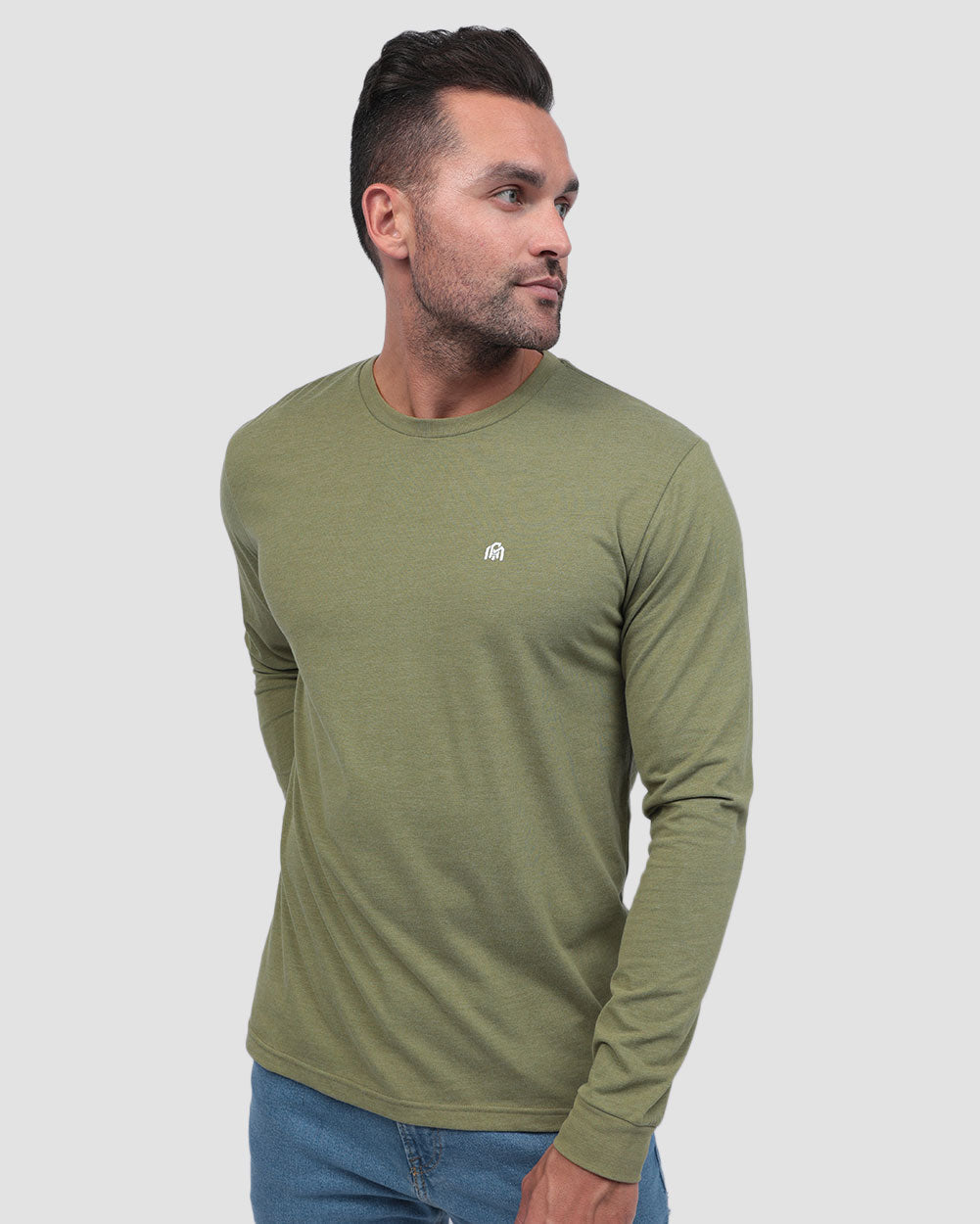 Mens Basic T Shirt Clean Design Ultra Soft Cotton Fabric