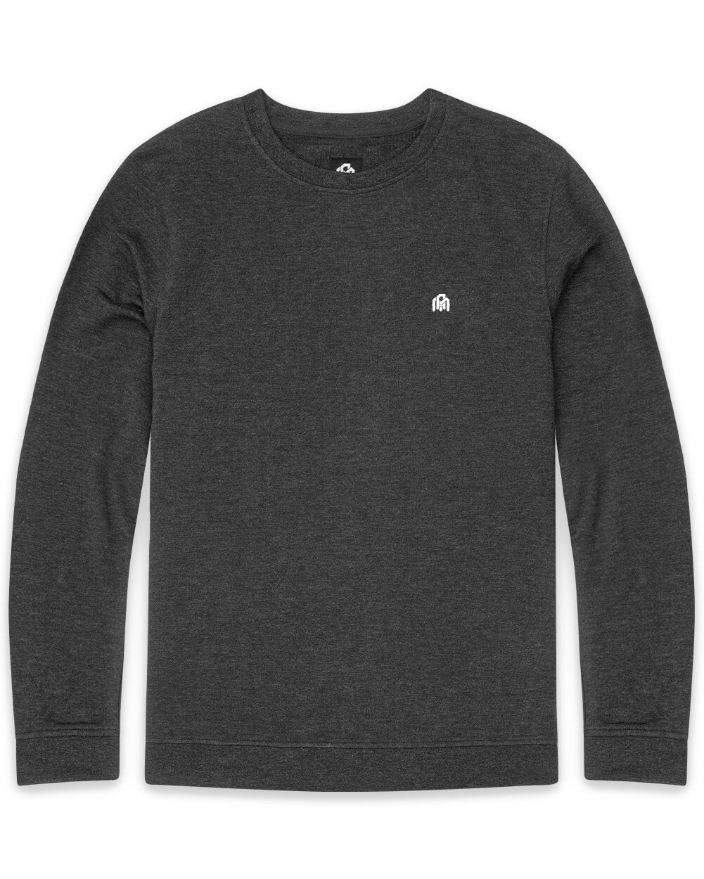 Mens Crewneck Sweatshirt Classic Fit Fleece Pullover Casual Long Sleeve Shirt