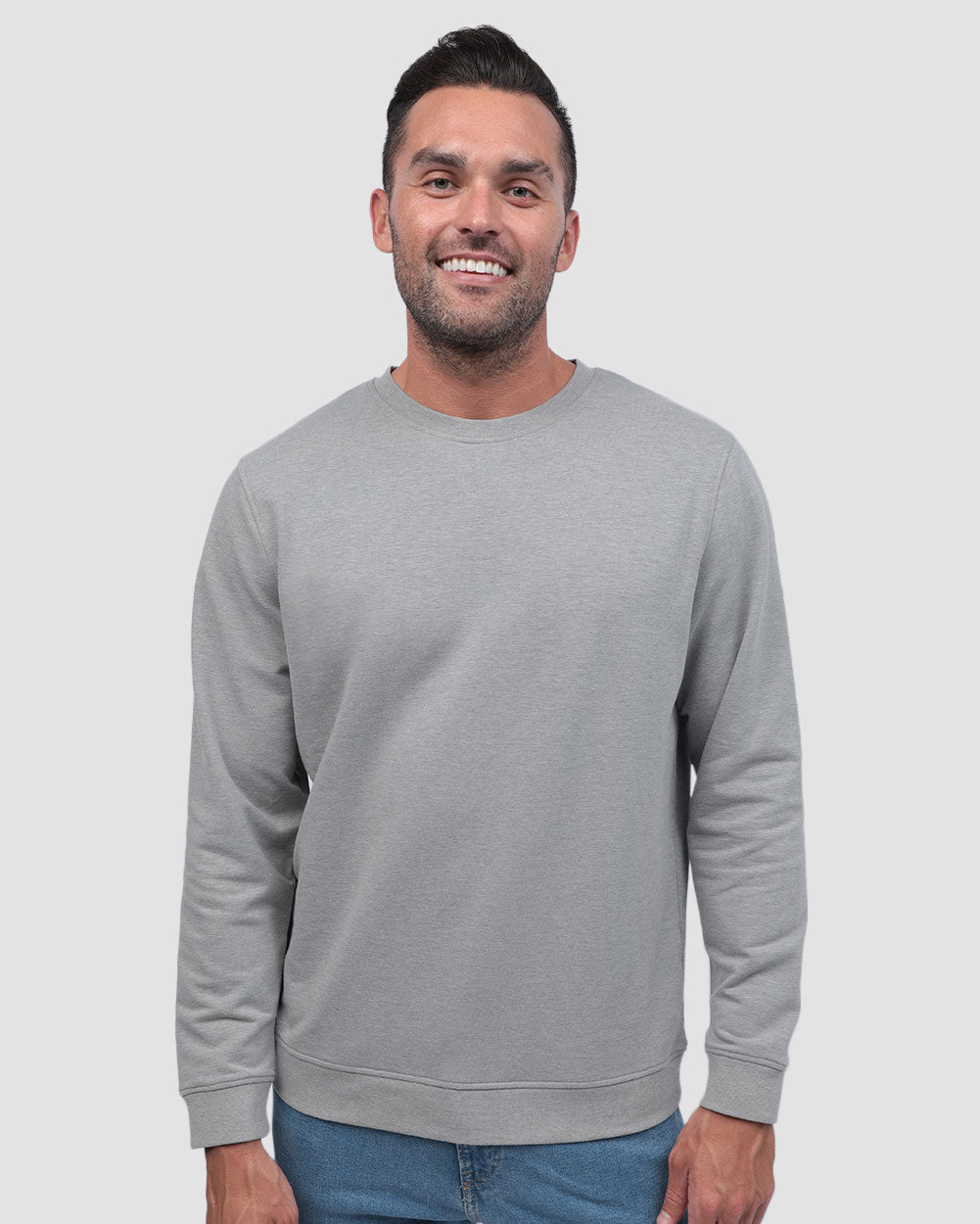 Crewneck Sweatshirt Green Shirt for Men