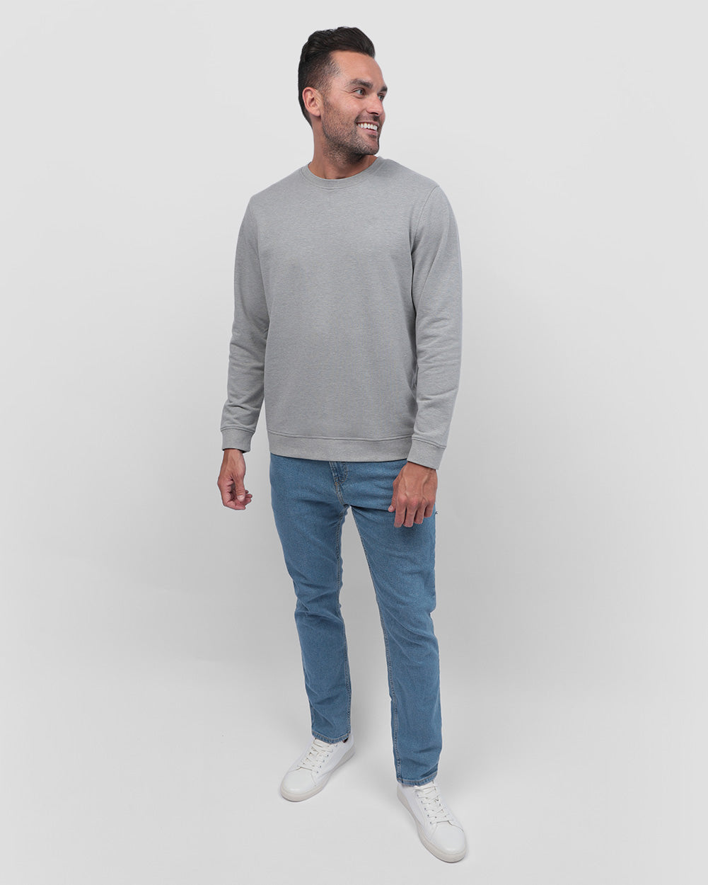 Crewneck Sweatshirt Green Shirt for Men