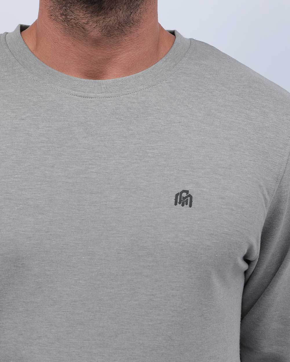 Mens Crewneck Sweatshirt Classic Fit Fleece Pullover Casual Long Sleeve Shirt