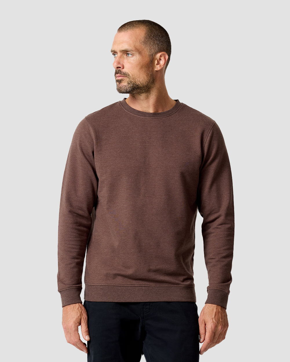 Crewneck Sweatshirt Green Shirt for Men